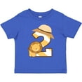 thumbnail image 3 of Inktastic 2nd Birthday Safari Lion 2 Year Old Boys or Girls Toddler T-Shirt, 3 of 5