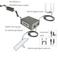 thumbnail image 2 of Injecteur PoE Passif pour Starlink Gen3, Entrée 48V 200W DC5525, Réseau Gigabit 1000Mbps, Boîtier en Aluminium, Support Mural/de Bureau pour Installations Résidentielles, Industrielles et Mobiles, 2 of 6