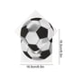 thumbnail image 3 of Set de suministros para fiestas de la Copa del Mundo - Kit de vajilla desechable, platos de papel, vasos, mantel, diseño blanco de fútbol, 8 platos, fiesta en el jardín al aire libre, 3 of 6