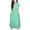 Green, variant on ANINEO Girl's Short Sleeve Floral Print Loose Casual Long Maxi Dress with Pockets 2-12 Years