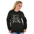 thumbnail image 5 of Free Wild Inspirational Motivational Women Crewneck Sweatshirt Brisco Brands M, 5 of 6