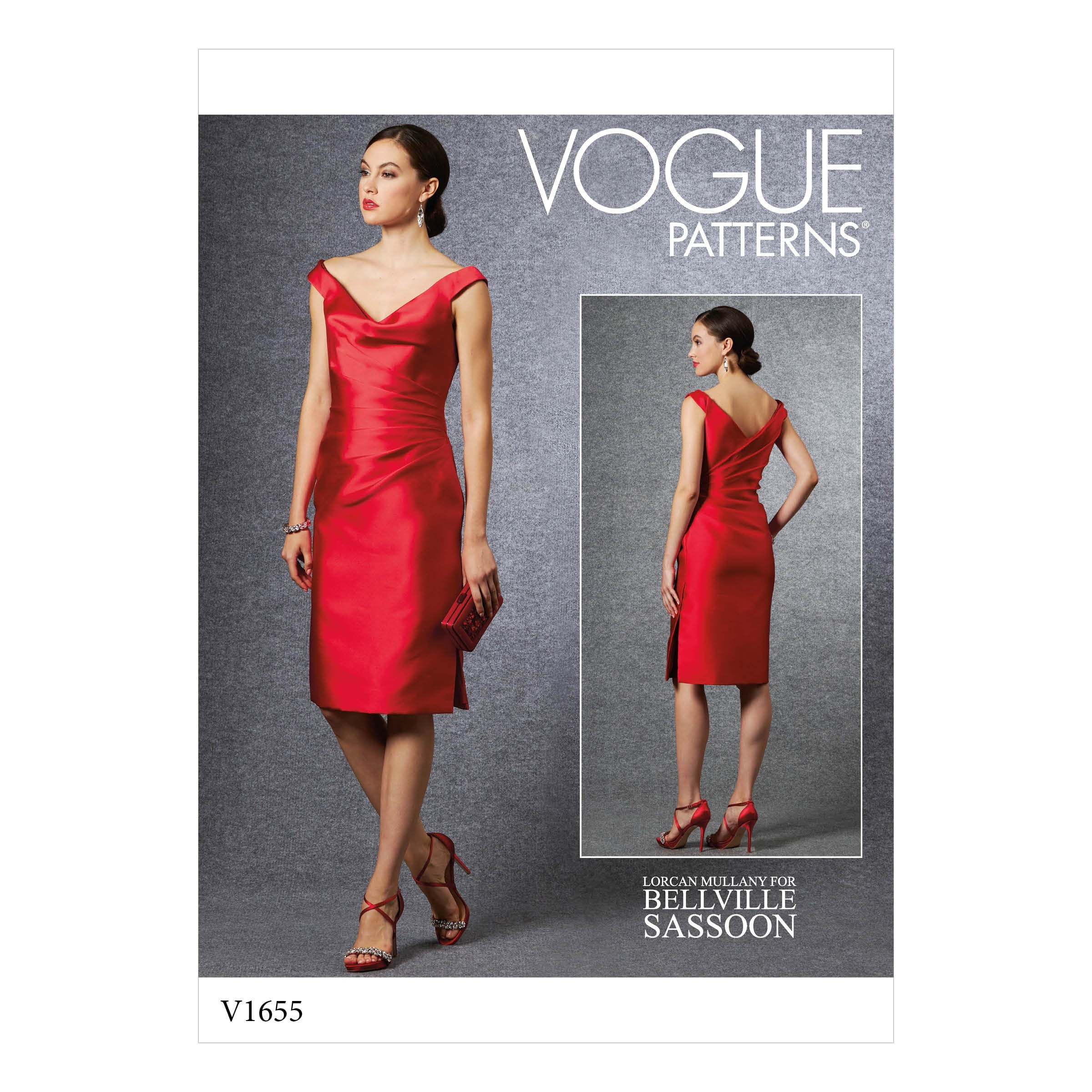 Vogue Patterns Pattern Bellville Sassoon, Misses' Special Occasion Dress Sizes 1416182022