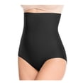 thumbnail image 2 of Bragas de mujer Calzoncillos sin costuras de cintura alta Braguita moldeadora de control de abdomen, Negro, ML seitruly AP002528-02, 2 of 5