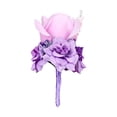 thumbnail image 2 of Miyuadkai Artificial Flowers Bouquet,Wedding Corsage Bride And Groom Corsage Sister Group Wrist Flower Simulation Flower, 2 of 2