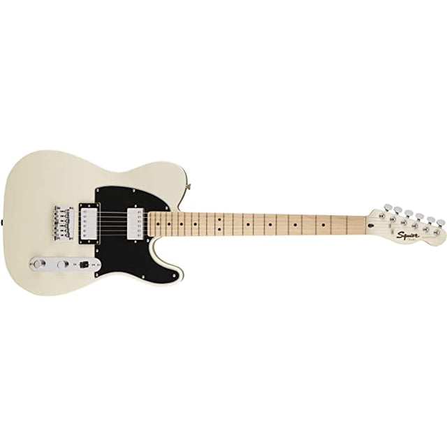 Guitarra Eléctrica Squier Contemporary Telecaster HH Maple Fingerboard Pearl White 371222523 Fender Squier 371222523 Squier Contemporany Telecaster
