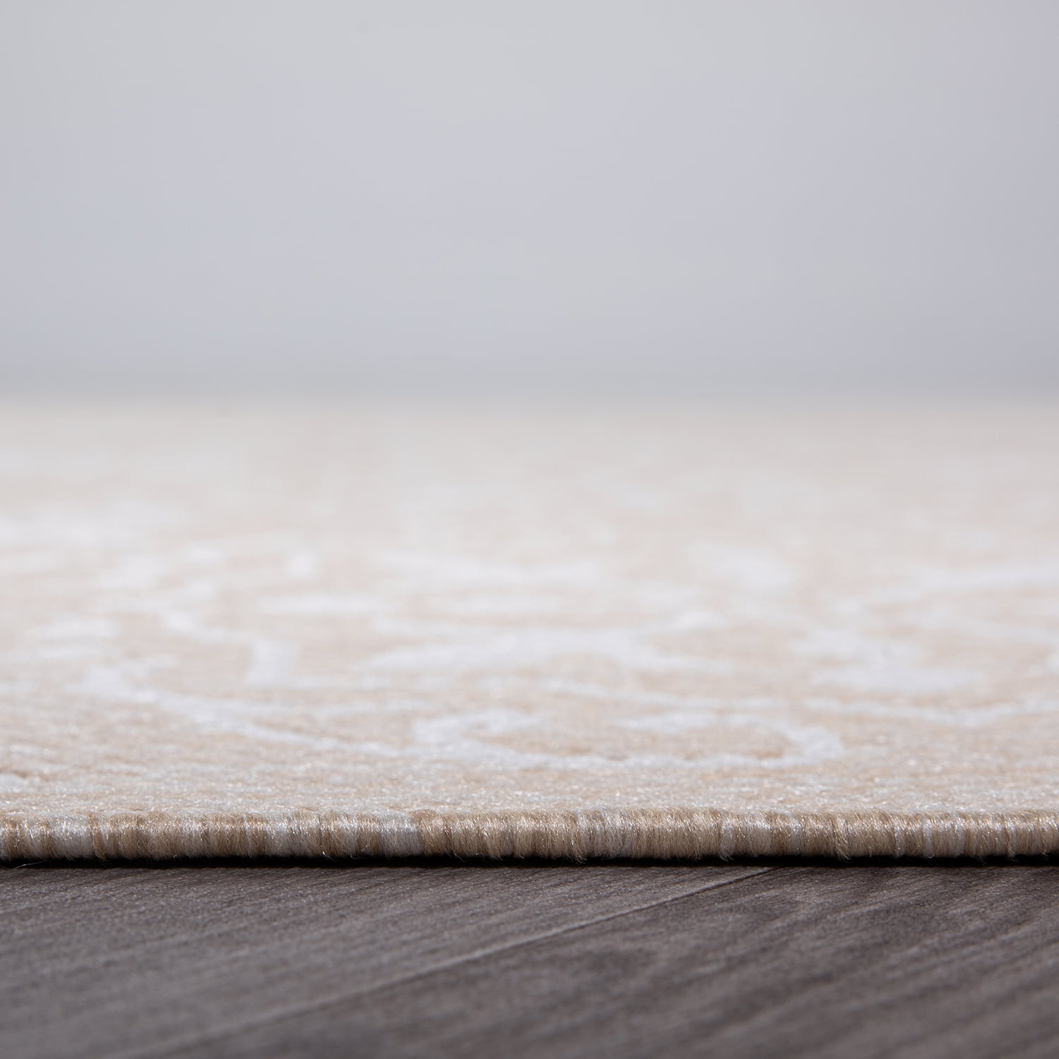 World Rug Gallery Transitional Geometric Textured Flat Weave Indoor/Outdoor Area Rug - NATURAL 5' X 7'