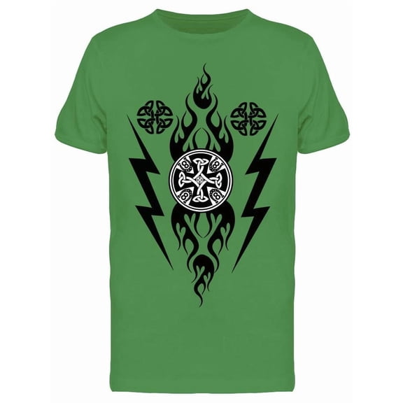 Vikings Tattoo Art Tee Men's -Image by Shutterstock