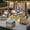Denim Blue, variant on Ovios 6 Pieces Outdoor Patio Furniture Set Rattan Wicker Conversation Set Outdoor Sectional Sofa with Solar Light Coffee Table, Denim Blue