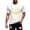White, variant on Mens Halloween Jack O'Lantern Pumpkin Face Print Crew Neck Short Sleeve T-Shirt, Soft Casual Holiday Graphic Tee for Halloween Party Daily Outdoor Wear(Orange,S)