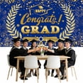 thumbnail image 2 of Jierger 2026 Graduation Decorations, 43 x 70 Inch Congrats Grad Banner and Photography Background, Large Wall Sign for Home Decor and Grad Party Photo Booth, 2 of 9