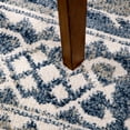 thumbnail image 4 of My Texas House Delilah 1'11" X 7'6" Blue Geometric Runner Rug, 4 of 8