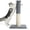 Light Grey, variant on Cat Scratching Post with Sisal & Carpet for Indoor Cats, 23.6" | Cat Scratcher with Wide Stable Base, Interactive Hanging Toys, Ideal for Kittens, Small Cats and Everyday Indoor Play