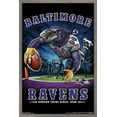 thumbnail image 1 of NFL Baltimore Ravens - End Zone 17 Wall Poster, 14.725" x 22.375", 1 of 4