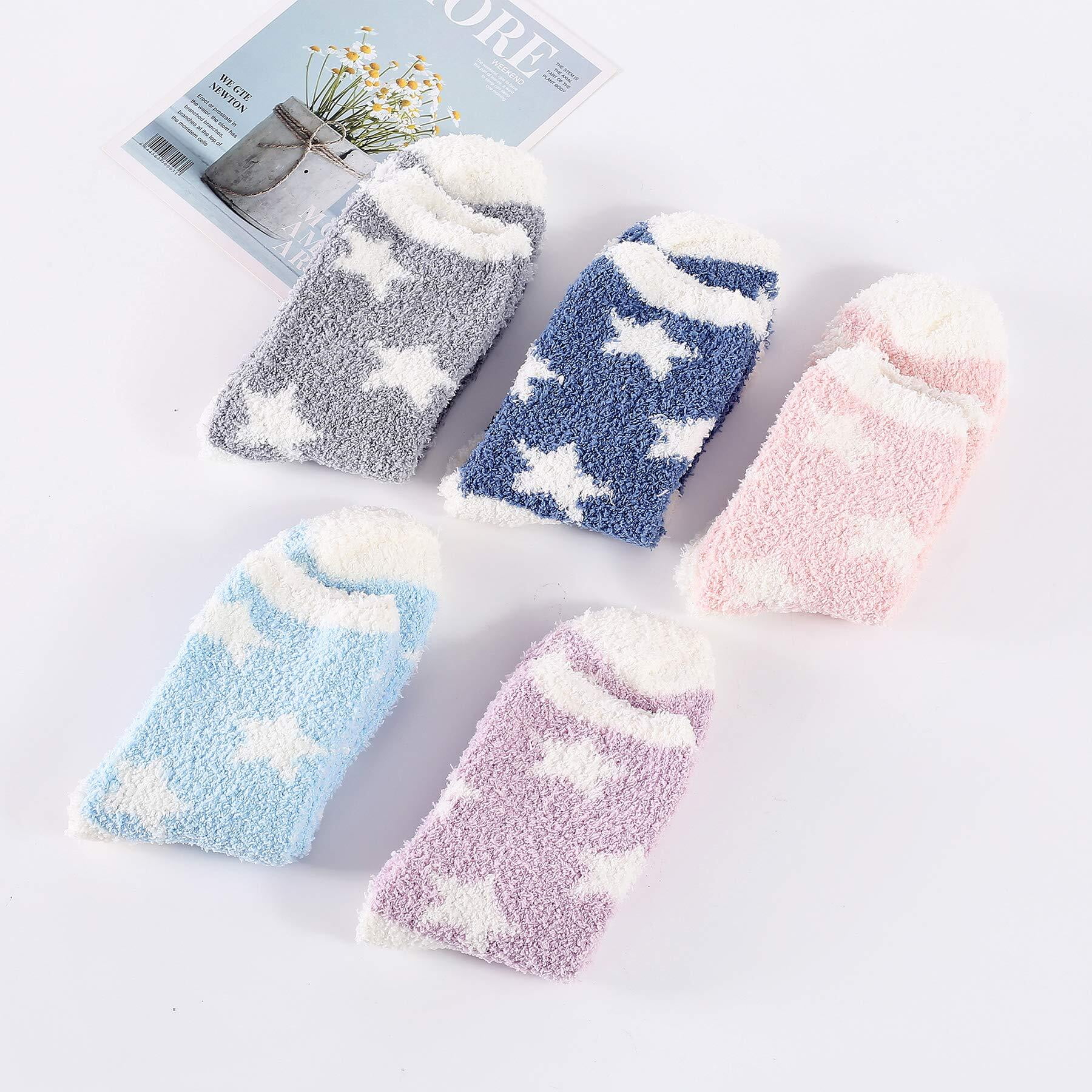 INFISPACE Men & Women Winter Warm Indoor Floor Light Blue Slipper  Socks/Anti-Slip Warm Gripper Slippers Yoga & Sport Socks : :  Clothing & Accessories