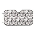 thumbnail image 7 of Balery Bird Print Car Windshield Sun Shade,Windshield Sunshade for Car Pickup Truck SUV Accessories-, 7 of 7