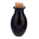 thumbnail image 3 of Pequeños frascos de vidrio, frascos de deseos, botella de mensajes, pequeñas botellas de vidrio con tapones de corcho para recuerdos de Baby Shower, Negro, 3 of 8