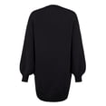 thumbnail image 5 of Shakumy Sweater Dresses for Women Knee Length Maternity Women's Long Sleeve Long Sweater Dress for Women Long Sleeve Dress Black X-Large, 5 of 5