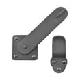 thumbnail image 5 of Black Gate Flip Latch Wrought Iron 5.75" L Two-Sided Rust Resistant Door Locks Renovators Supply, 5 of 11
