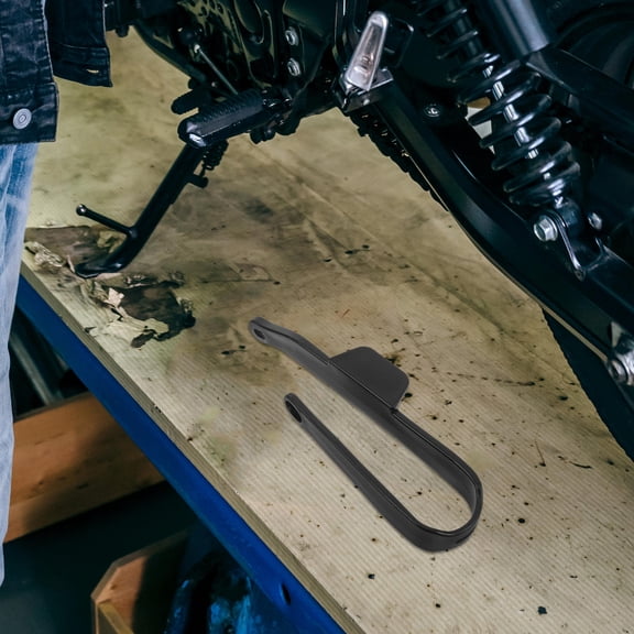 GOOHOCHY Durable Plastic Motorcycle Swing Arm Chain Slider for Dirt Bike Black Stylish Design Easy Installation Fits Various Models