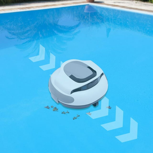 5000mAh Automatic Cordless Robotic Pool Cleaner Pool Vacuum Cordless