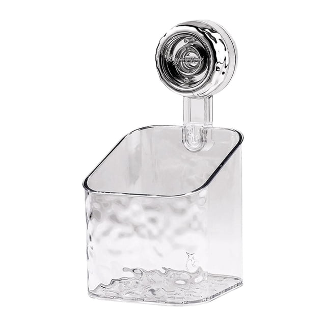 veasfak Shower Suction Cup Bathroom Accessories Kitchens Kitchen Sponge Holder S White
