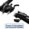 thumbnail image 2 of Bicicleta de Montaña Bluelander Rodada 29 Negro/Rojo, 2 of 4