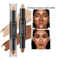 thumbnail image 1 of SIfdSeng Dual Ended Stick Nose Shadow Highlight Brighten Natural Three Concealer Pen Stick Foundation, 1 of 4