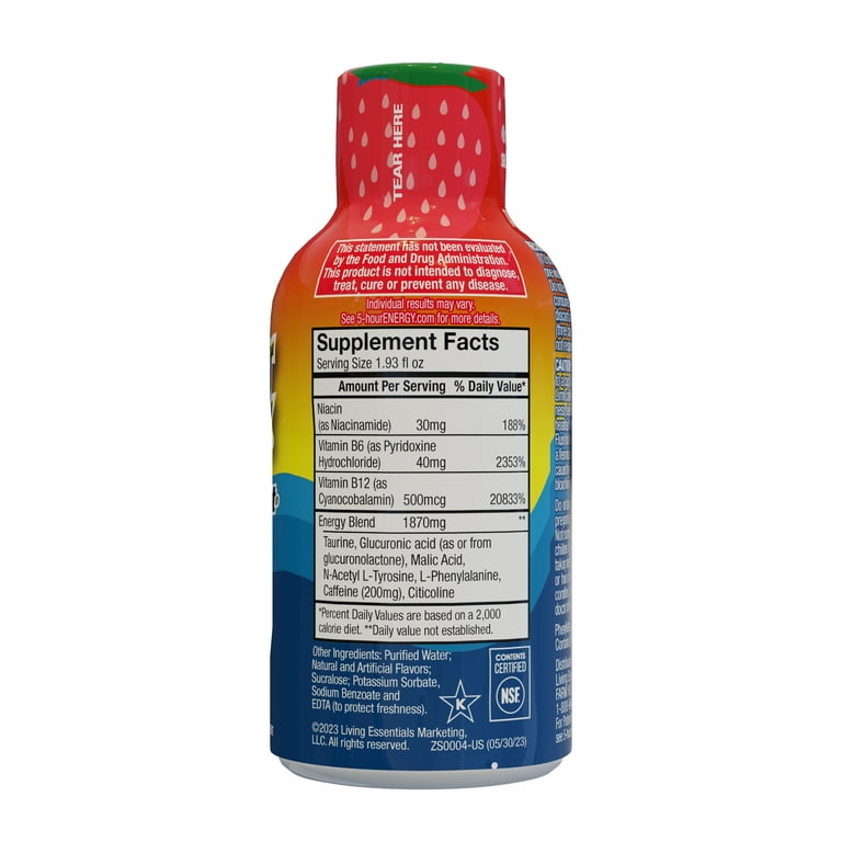 Energy Drink, Berry, 1.93oz Bottle, 12/Pack Energy Drink, Berry, 1.93oz Bottle, 12/Pack