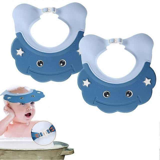 Baby shower cap Adjustable silicone shower cap, sun hat