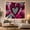 Animal Print Heart, variant on Heart Motif with Zebra Stripes and Leopard Rosettes Against White Background, Playful Abstract for Animal Lovers Pop Art Decor, Birthday Gift Tapestry Wall Hanging for Bedroom and Living Room