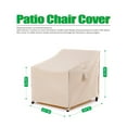 thumbnail image 2 of F&J Outdoors Waterproof Patio Chair Cover 35"(W)×39(D)×36/26"(H), 2 of 7