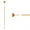 Fan, variant on Creative Mark Qualita Golden Taklon Long Handle Paint Brush for Acrylics, Oils, Fine Art, Heavy Bodied Media - Single Brush - [Fan - Size 2]