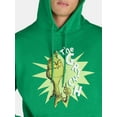 thumbnail image 3 of Dr. Seuss Men's and Big Men's The Grinch Graphic Hoodie Sweatshirt Bright, Sizes S-3XL, 3 of 4