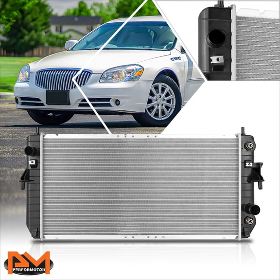 PM PERFORMOTOR for 09-11 Buick Lucerne 3.9 OE Factory Style Aluminum Cooling Radiator DPI-13267