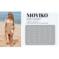 thumbnail image 7 of MOYIKO Swimsuit Coverup for Women Silk Stain Summer Tops Bathing Suit Cover Up Button Down Shirts Beach Outfits Dress, 7 of 7