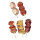 thumbnail image 3 of 5pcs Fake Barbecue Skewers BBQ Roast Meat Toys Realistic Food Toys Educational Toys, 3 of 4