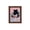 F, variant on Roiihwy 6 Styles Reading Cats Mini Framed Wall Art Decor, Colorful Floral Print Small Wooden Picture Frame, 2.4x1.8x0.4in Multicolor