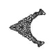thumbnail image 2 of Guardurnaity Soluble en agua bordado poliéster seda calado ramillete cuello falso escotes tela decorar accesorio Textiles Accesorios de disfraces Negro Guardurnaity AP014720-02, 2 of 6