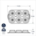 thumbnail image 6 of Nordic Ware 5 Cup Brilliance Bundtlette® Pan, 6 of 6