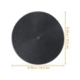thumbnail image 2 of Weiweiguan Wallpaper Graining Tool Useful Rubber Round Paint Tool Wood Texture Paint Tool, 2 of 7