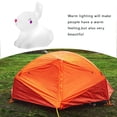 thumbnail image 4 of Toystoory Luz de noche LED de dibujos animados, luz de noche para mesita de noche, lámpara pequeña para dormitorio de niños, juguete luminoso Iluminación y accesorios Conejo (blanco), 4 of 6