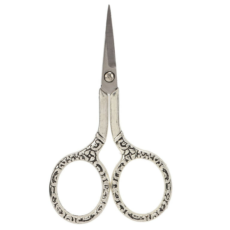  Crochet Scissors, Vintage Chain Silver Bauhinia Quick Cutting  Sewing Scissors With Protective Cover for Daily Life for Home : Arts,  Crafts & Sewing