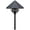 Black, variant on 15211AZT-Kichler Lighting-Six Groove - Line Voltage 1 light Path Lamp - 9.5 inches tall by 11.5 inches wide-Textured Architectural Bronze Finish