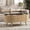 Oak-oval(lift Top), variant on Square Coffee Table with Lift-Top & Flip-Top Storage, 36" Lift Tabletop Dining Center Table with Solid Wood Legs, Functional Modern Black Coffee Tables for Living Room Small Space or Office