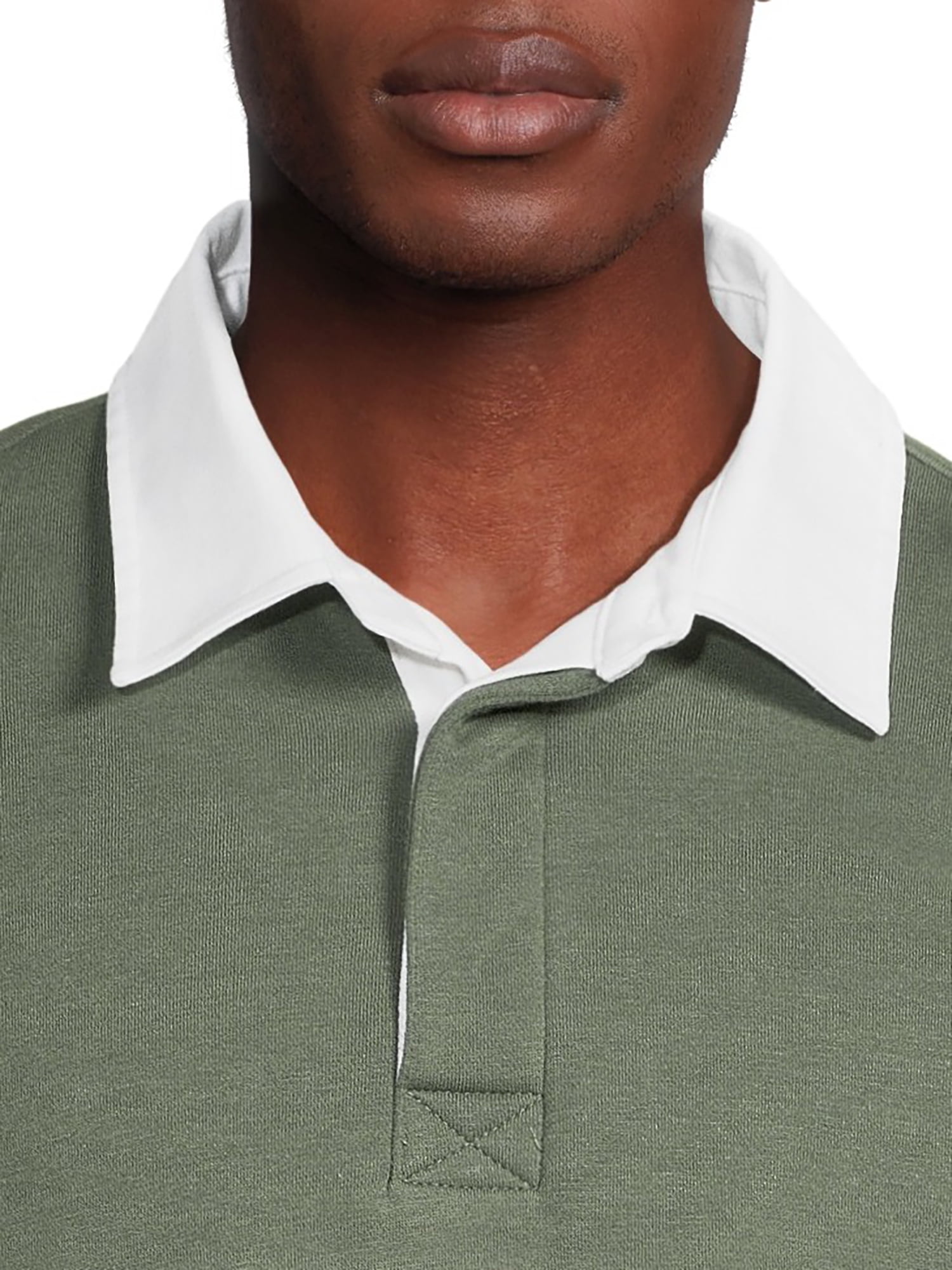 No Boundaries Men's Polo Sweatshirt