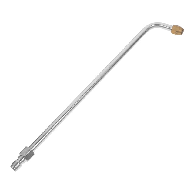 KAKOWELY Tige de Nettoyeur Haute Pression Rallonge de Lave-Auto Tige Courbée en Métal Accessoire de Nettoyeur Haute Pression Tige de Nettoyeur Haute Pression Outil de Lavage de Véhicule