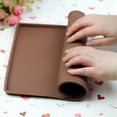 thumbnail image 6 of Dengjunhu 2Pcs Roll Mold Baking Mat Silicone Baking Sheet Mat Jelly Roll Pan Flexible Baking Tray Pastry Mat Tray Silicone Cookies Mold Bakeware, 6 of 7