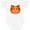 AA-White, variant on Inktastic Tiger Face Boys or Girls Baby Bodysuit