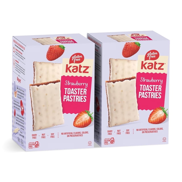 Snacks Variety Pack. Toaster Pastries. Easy Breakfast Food Or Anytime Healthy, Gluten and Dairy Free, Nut Free, Peanut Free, Soy Free. Snacks - Adults Kosher Snacks. 8 OZ (Pack Of 2)