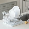 thumbnail image 4 of Better Houseware Jr. Folding Dish Rack, White, 4 of 6